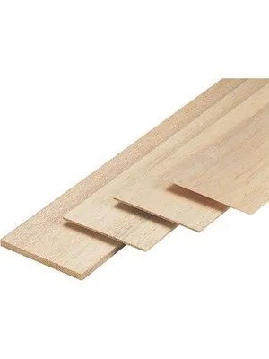 Unıversal 2 Mmx10 Cm 100 Cm Balsa Levha