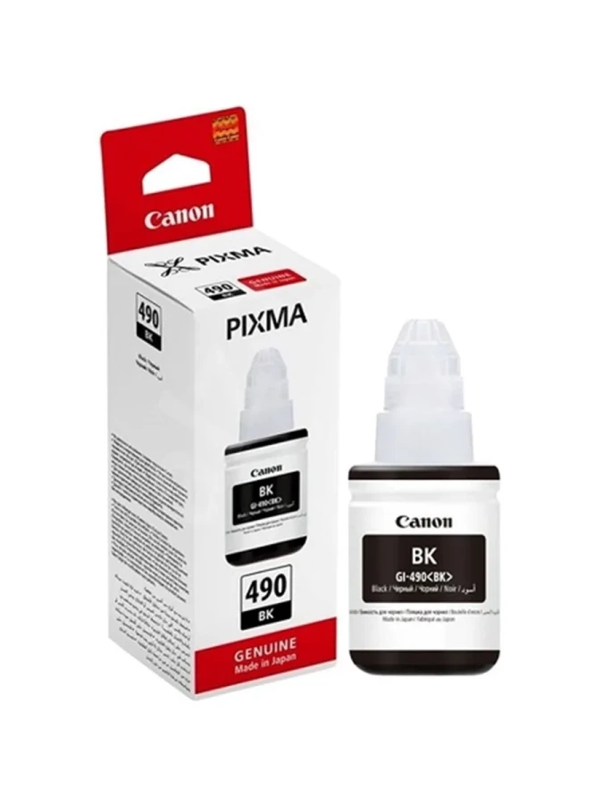 Canon Gı-490bk Orijinal Siyah Mürekkep Kartuş