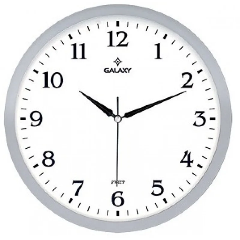 Galaxy 29 Cm Duvar Saati Gümüş 216-g
