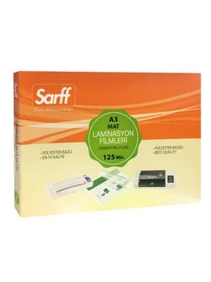 Sarff A4 125 Mic Laminasyon Filmi 100 Lü 15309016