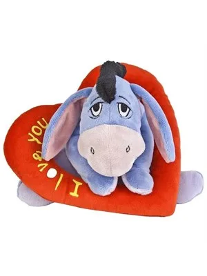 Dısney Ottonya 25 Cm Kalp Halkalı Eyoore 6087