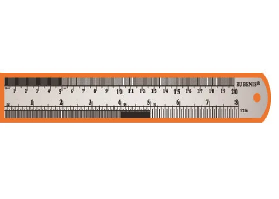 Rubenis 20 Cm Çelik Cetvel Jr-20