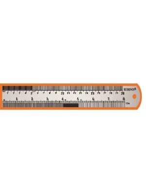 Rubenis 20 Cm Çelik Cetvel Jr-20