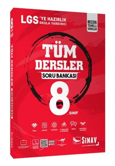 Sınav Yay.-8.sınıf Tüm Dersler Soru Bankası 1819