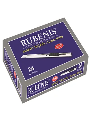 Rubenis Maket Bıçağı Metal 2053