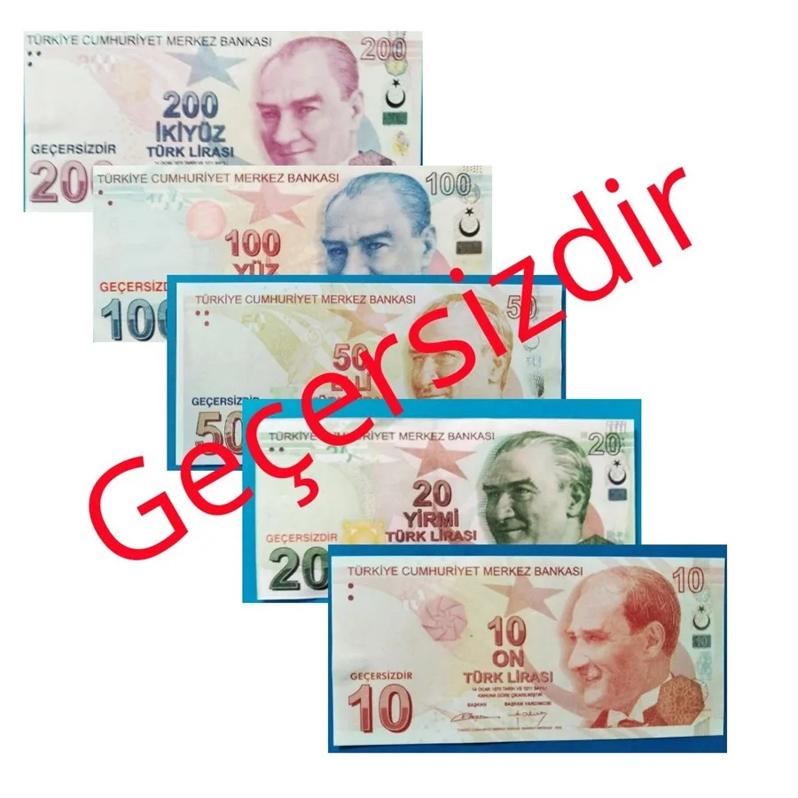 Altınyıldız Eğitici Para Koçanı 100 Lü (sahte Para)