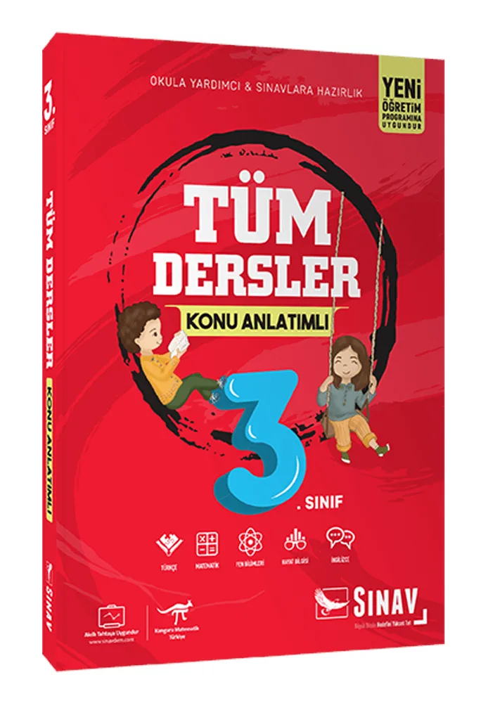 Sınav Yay.-3.sınıf Tüm Dersler Konu Anlatımlı 1819