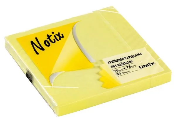 Notix 75x75 Mm Neon Yapışkanlı Kağıt M.renkler Nt-ny-np-ns-7575