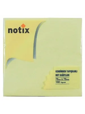 Notix 75x75 Mm Pastel Yapışkanlı Kağıt M.renkler N-pk-py-pp-ps-pm-7575