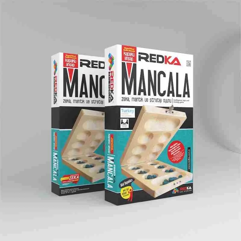 Redka Kapaklı Ahşap Mancala Rd5500