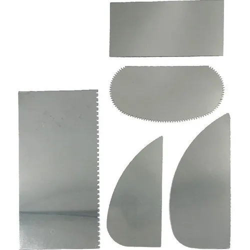 Lutart Lsr-5434\5458 5 Parça Metal Çeki Tarağı