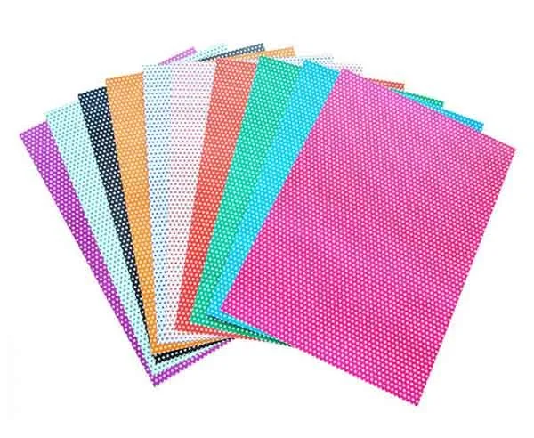 Lino 23x33 Nokta Desenli Fotokarton 10"lu 2704j
