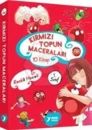Kırmızı Topun Maceraları 1. Sınıf 10 Kitap - Yuva Yayınları