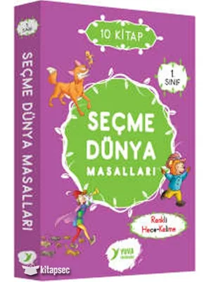 Seçme Dünya Masalları 1. Sınıf 10 Kitap - Yuva Yayınları