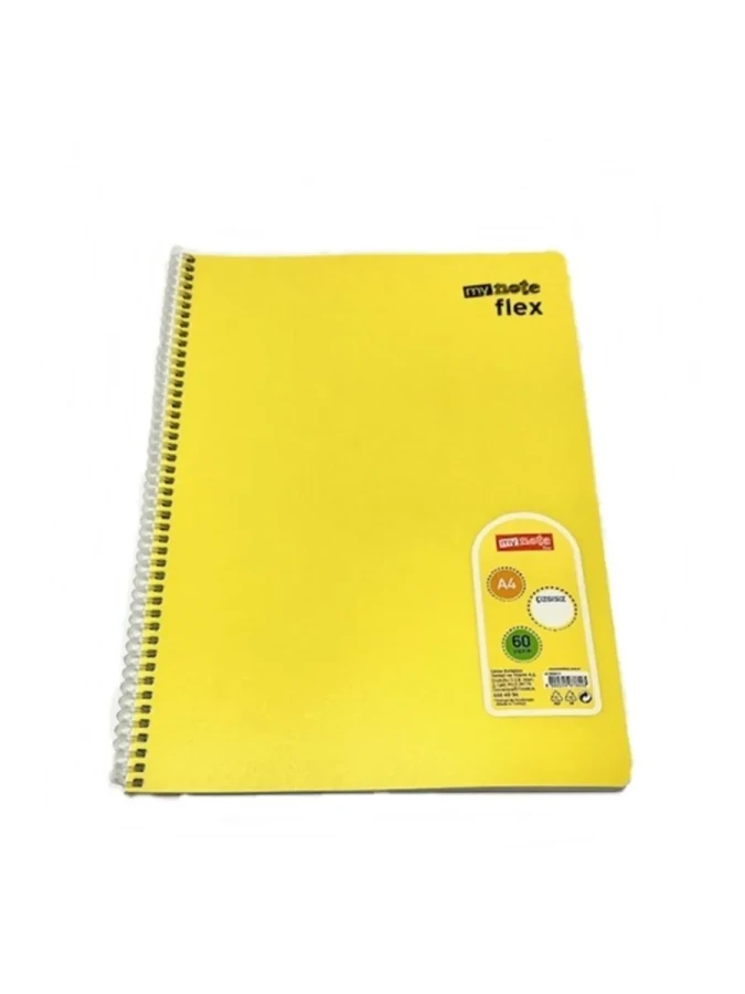 Umur Mynote Flex A4 Pp Kapak Spiralli Defter Kareli 40 Yp Uc38040-k