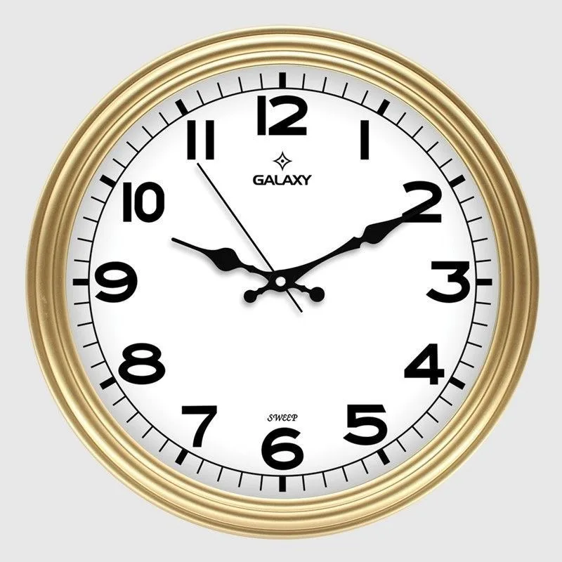 Galaxy 29 Cm Duvar Saati Altın 200-a