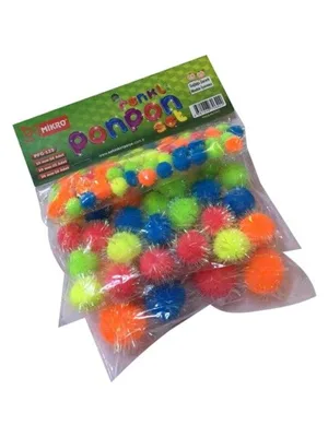 Mikro Fosforlu Ponpon Set(10-20-30)