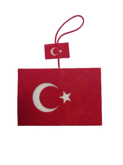 Vatan Keçe Türk Bayrağı Köşeli Vt1062