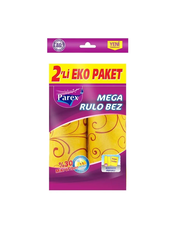 Parex Kullan At Temizlik Bezi 2"li Eko Mega Rulo 2107871