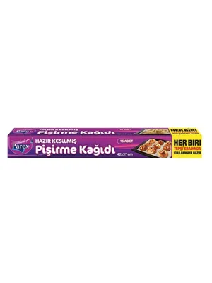 Parex Hazır Kesilmiş Pişirme Kağıdı 16"lı 1909305