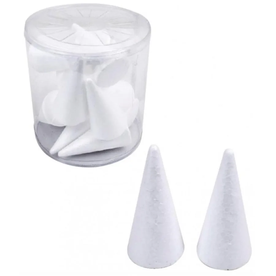 Lino 11 Cm Strafor (köpük) İçi Dolu Külah 2'li Paket Rbz-3039