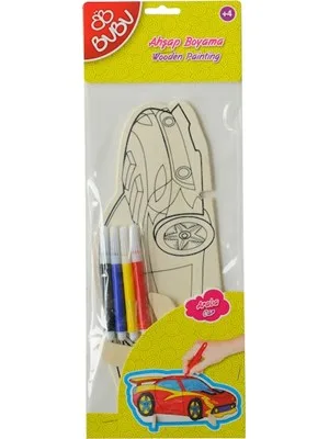 Bubu Ahşap Boyama Ab0041-ab0040