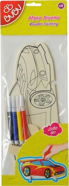 Bubu Ahşap Boyama Ab0041-ab0040