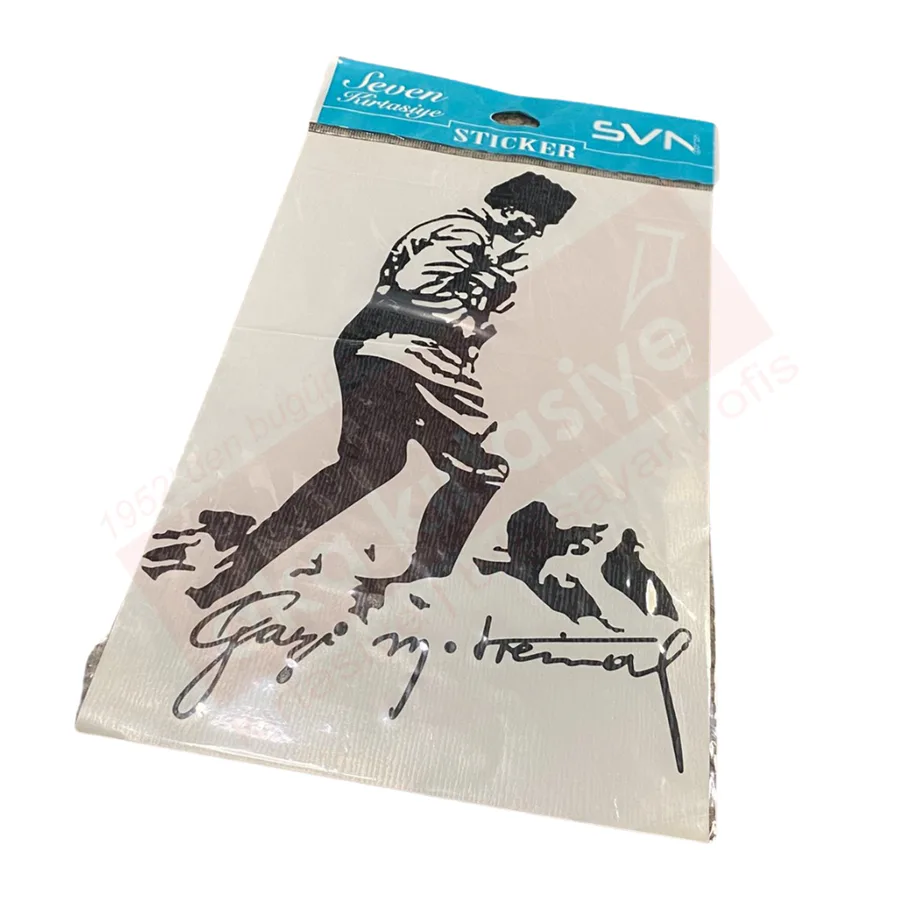 Svn Ata Gazi İmza Folyo Sticker No:2