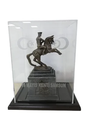 Atatürk Heykeli Büyük Boy Pleksi