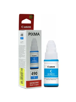 Canon Gı-490c Orijinal Mavi Mürekkep Kartuş