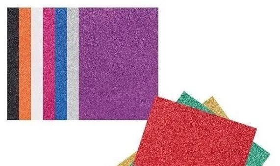 Nova Color 50x70 Yapışkansız Simli Eva M.renkler Nc-531