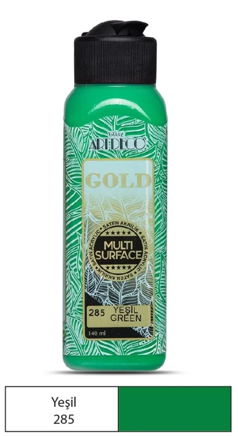 Artdeco 140 Ml Multisurface Akrilik Boya Yeşil 285 G70r-285