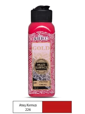 Artdeco 140 Ml Multi Surface Akrilik Boya Ateş Kırmızı G70r-226