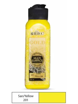 Artdeco 140 Ml Multi Surface Akrilik Boya Sarı G70r-201