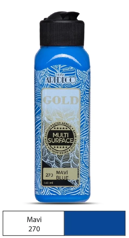 Artdeco 140 Ml Multisurface Akrilik Boya Mavi 270 G70r-270