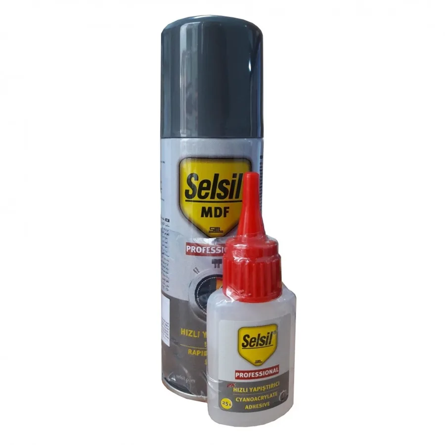 Selsil 200 Ml Mdf Yapıştırıcı (hızlı Yapıştırıcı)