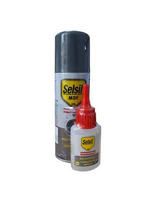 Selsil 200 Ml Mdf Yapıştırıcı (hızlı Yapıştırıcı)