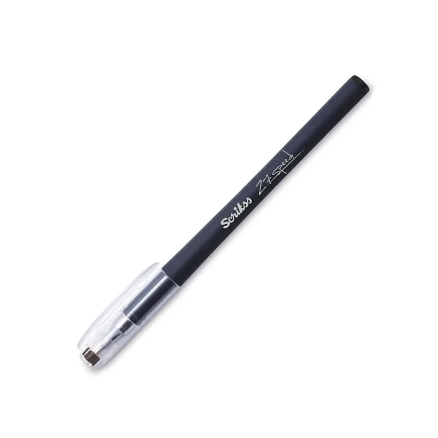 Scrikss 0.7 Speed Gel Tükenmez Kalem Siyah