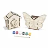 Kumtoys Ahşap Kalemlik ve Kumbara Km5304
