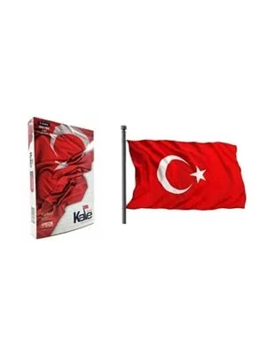 Kale 100x150 Alpaka Türk Bayrağı