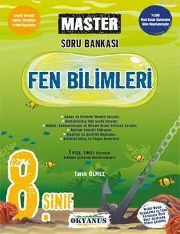 Okyanus Yay.-8.sınıf Master Fen Bilimleri Soru Bankası 1819