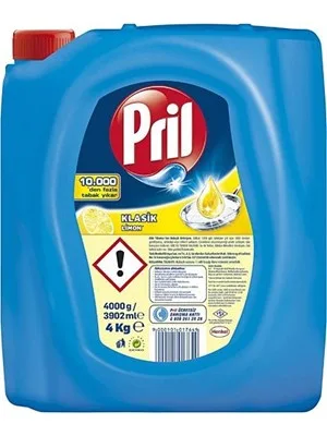 Pril 4 Kg Bulaşık Deterjanı