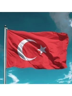 Kale 80x120 Alpaka Türk Bayrağı