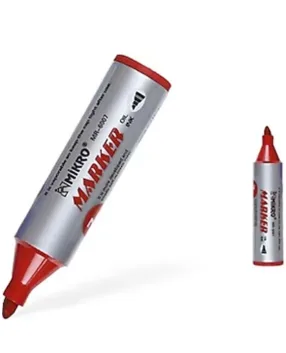 Mikro Mr-6007 Permanent Kalem Kırmızı