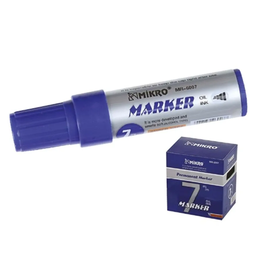 Mikro Mr-6007 Permanent Kalem Mavi