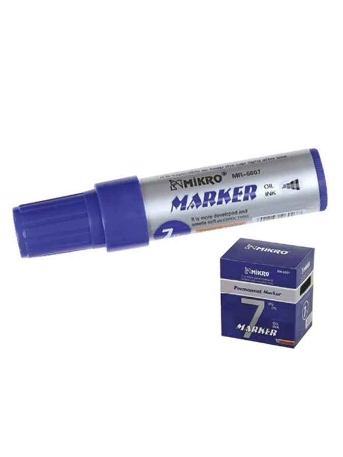 Mikro Mr-6007 Permanent Kalem Mavi