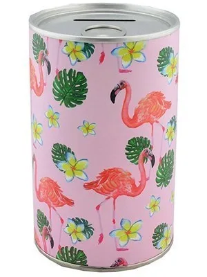 Taros Unıck Color Küçük Boy Kons.trop.flamingo Küme Kumbara 3280