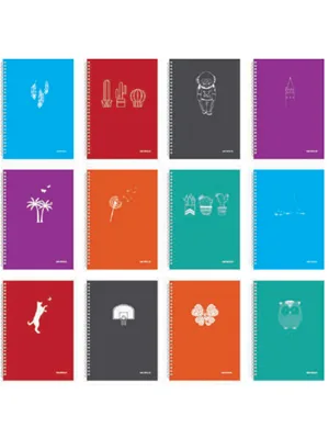 Mopak Özgürlük Serisi A4 Pp Kapak Spiralli Defter Kareli 144 Yp 40060060158