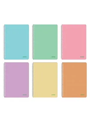 Mopak Neon A4 Pp Kapak Spiralli Defter Kareli 144 Yp 40060060207
