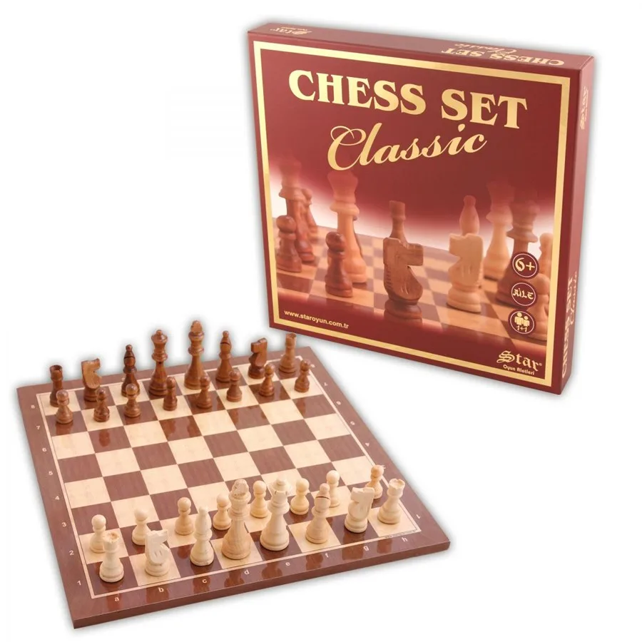 Star Chess Set Classic Küçük Boy 1050743